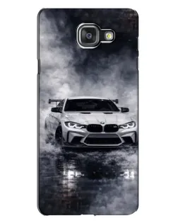 Чехол для Samsung Galaxy A7 2016 (A7100, A710F) с картинкой «BMW сквозь туман»