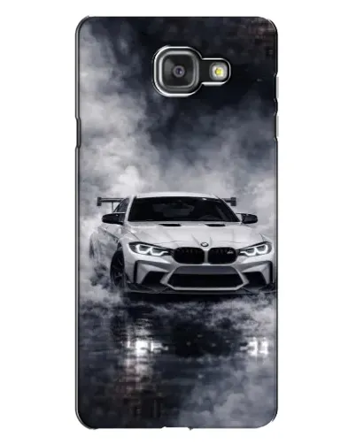 Чехол для Samsung Galaxy A7 2016 (A7100, A710F) с картинкой «BMW сквозь туман»