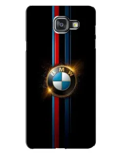Чехол для Samsung Galaxy A7 2016 (A7100, A710F) с картинкой «BMW M-Power неон»