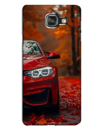 Чехол для Samsung Galaxy A7 2016 (A7100, A710F) с картинкой «Осенняя BMW M4»