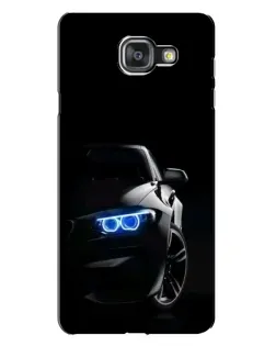Чехол для Samsung Galaxy A7 2016 (A7100, A710F) с картинкой «BMW — ночной взгляд»