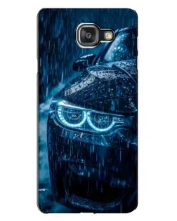 Чехол для Samsung Galaxy A7 2016 (A7100, A710F) с картинкой «BMW под дождем»