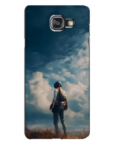 Чехол для Samsung Galaxy A7 2016 (A7100, A710F) с картинкой «Герой PUBG на скале» Чехол для Samsung Galaxy A7 2016 (A7100, A710F) с картинкой «Герой PUBG на скале»