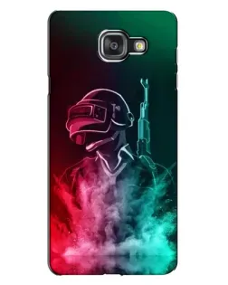 Чехол для Samsung Galaxy A7 2016 (A7100, A710F) с картинкой «PUBG — огненный воин» Чехол для Samsung Galaxy A7 2016 (A7100, A710F) с картинкой «PUBG — огненный воин»
