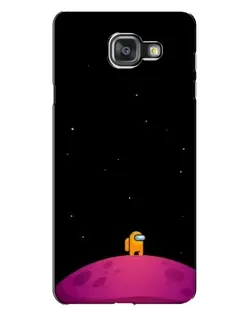 Чехол для Samsung Galaxy A7 2016 (A7100, A710F) с картинкой «Одинокий герой на планете»