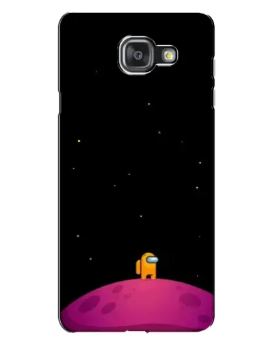 Чехол для Samsung Galaxy A7 2016 (A7100, A710F) с картинкой «Одинокий герой на планете»