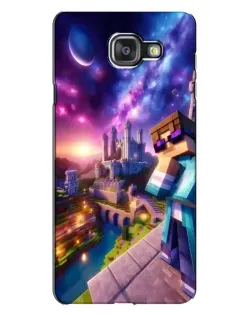 Чехол для Samsung Galaxy A7 2016 (A7100, A710F) с картинкой «Стив и космос»