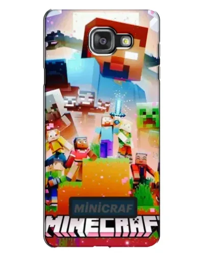 Чехол для Samsung Galaxy A7 2016 (A7100, A710F) с картинкой «Minecraft герои игры» Чехол для Samsung Galaxy A7 2016 (A7100, A710F) с картинкой «Minecraft герои игры»