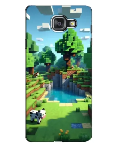 Чехол для Samsung Galaxy A7 2016 (A7100, A710F) с картинкой «Minecraft летний день» Чехол для Samsung Galaxy A7 2016 (A7100, A710F) с картинкой «Minecraft летний день»