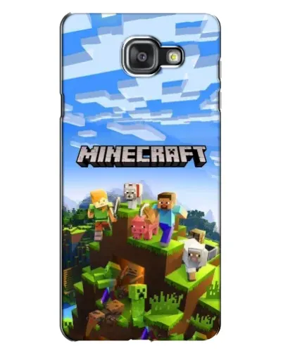 Чехол для Samsung Galaxy A7 2016 (A7100, A710F) с картинкой «Minecraft классический мир» Чехол для Samsung Galaxy A7 2016 (A7100, A710F) с картинкой «Minecraft классический мир»