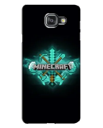 Чехол для Samsung Galaxy A7 2016 (A7100, A710F) с картинкой «Minecraft Diamond лого» Чехол для Samsung Galaxy A7 2016 (A7100, A710F) с картинкой «Minecraft Diamond лого»