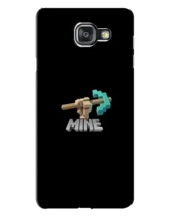 Чехол для Samsung Galaxy A7 2016 (A7100, A710F) с картинкой «Алмазная кирка»