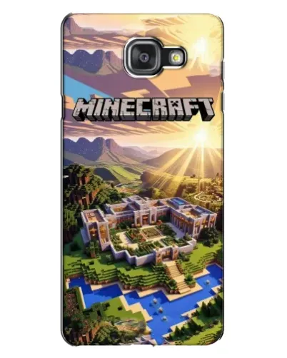Чехол для Samsung Galaxy A7 2016 (A7100, A710F) с картинкой «Minecraft панорама» Чехол для Samsung Galaxy A7 2016 (A7100, A710F) с картинкой «Minecraft панорама»