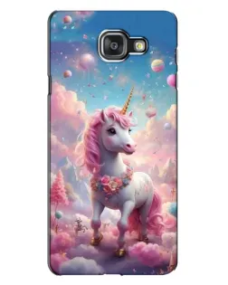Чохол для Samsung Galaxy A7 2016 (A7100, A710F) з картинкою «Єдиноріг серед хмар»