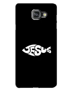 Чехол для Samsung Galaxy A7 2016 (A7100, A710F) с картинкой «Рыба Jesus»