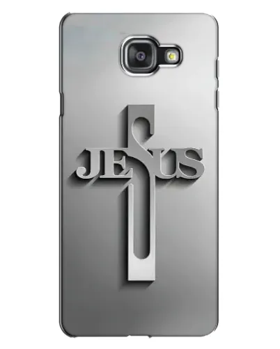 Чехол для Samsung Galaxy A7 2016 (A7100, A710F) с картинкой «Металлический крест Jesus» Чехол для Samsung Galaxy A7 2016 (A7100, A710F) с картинкой «Металлический крест Jesus»