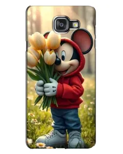 Чохол для Samsung Galaxy A7 2016 (A7100, A710F) з картинкою «Міккі з тюльпанами» Чохол для Samsung Galaxy A7 2016 (A7100, A710F) з картинкою «Міккі з тюльпанами»