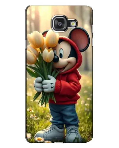 Чохол для Samsung Galaxy A7 2016 (A7100, A710F) з картинкою «Міккі з тюльпанами» Чохол для Samsung Galaxy A7 2016 (A7100, A710F) з картинкою «Міккі з тюльпанами»