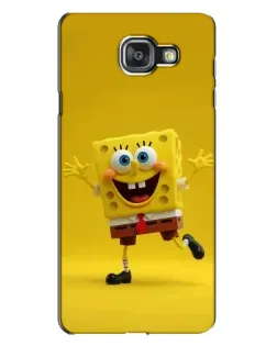 Чехол для Samsung Galaxy A7 2016 (A7100, A710F) с картинкой «Позитивный Губка Боб»