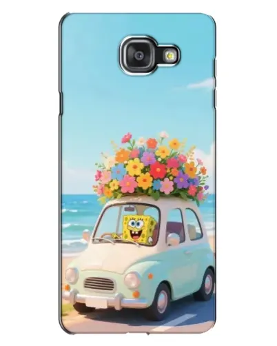 Чехол для Samsung Galaxy A7 2016 (A7100, A710F) с картинкой «Автомобильное путешествие»