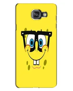 Чехол для Samsung Galaxy A7 2016 (A7100, A710F) с картинкой «Минималистичный Спанч Боб»
