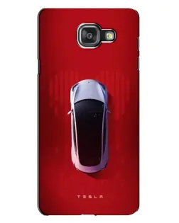 Чехол для Samsung Galaxy A7 2016 (A7100, A710F) с картинкой «Tesla Top View» Чехол для Samsung Galaxy A7 2016 (A7100, A710F) с картинкой «Tesla Top View»