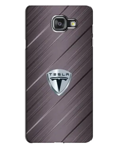 Чехол для Samsung Galaxy A7 2016 (A7100, A710F) с картинкой «Металлическая текстура Tesla» Чехол для Samsung Galaxy A7 2016 (A7100, A710F) с картинкой «Металлическая текстура Tesla»