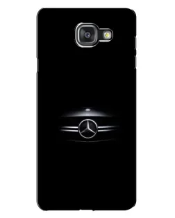 Чехол для Samsung Galaxy A7 2016 (A7100, A710F) с картинкой «Mercedes — абстрактные линии»