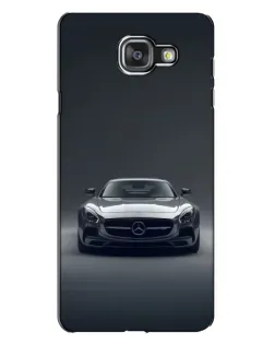 Чехол для Samsung Galaxy A7 2016 (A7100, A710F) с картинкой «Mercedes на черном»
