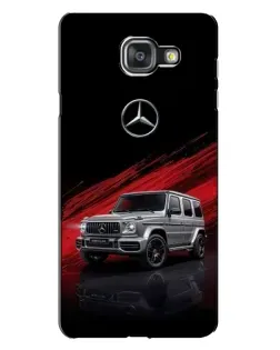 Чехол для Samsung Galaxy A7 2016 (A7100, A710F) с картинкой «Mercedes G-Class красный»
