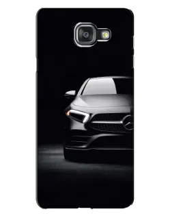 Чехол для Samsung Galaxy A7 2016 (A7100, A710F) с картинкой «Свет фар Mercedes»