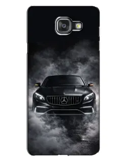 Чехол для Samsung Galaxy A7 2016 (A7100, A710F) с картинкой «Mercedes в дыму»