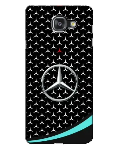 Чехол для Samsung Galaxy A7 2016 (A7100, A710F) с картинкой «Mercedes — бирюзовый акцент»