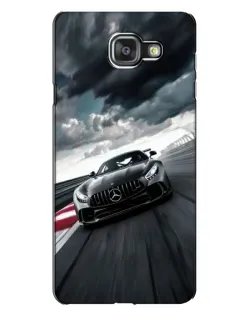 Чехол для Samsung Galaxy A7 2016 (A7100, A710F) с картинкой «Гоночный Mercedes AMG»