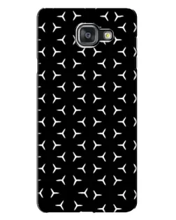 Чехол для Samsung Galaxy A7 2016 (A7100, A710F) с картинкой «Mercedes паттерн звезд»