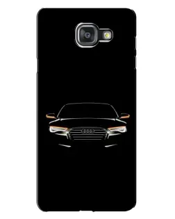 Чехол для Samsung Galaxy A7 2016 (A7100, A710F) с картинкой «Audi — ночной контур»