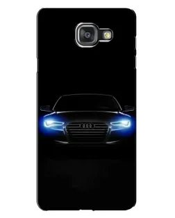 Чехол для Samsung Galaxy A7 2016 (A7100, A710F) с картинкой «Audi в неоне»