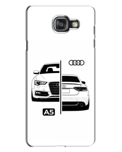 Чехол для Samsung Galaxy A7 2016 (A7100, A710F) с картинкой «Audi — контрастный дизайн» Чехол для Samsung Galaxy A7 2016 (A7100, A710F) с картинкой «Audi — контрастный дизайн»