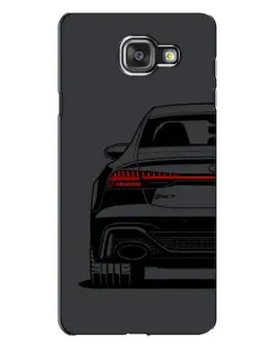 Чехол для Samsung Galaxy A7 2016 (A7100, A710F) с картинкой «Задняя часть Audi — арт»