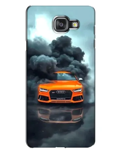 Чехол для Samsung Galaxy A7 2016 (A7100, A710F) с картинкой «Audi в облаках дыма» Чехол для Samsung Galaxy A7 2016 (A7100, A710F) с картинкой «Audi в облаках дыма»