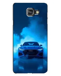 Чехол для Samsung Galaxy A7 2016 (A7100, A710F) с картинкой «Audi — голубая энергия»