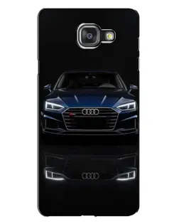 Чехол для Samsung Galaxy A7 2016 (A7100, A710F) с картинкой «Audi — ночное отражение»