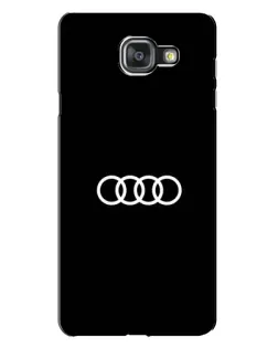 Чехол для Samsung Galaxy A7 2016 (A7100, A710F) с картинкой «Audi White Logo»