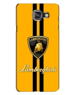 Чехол для Samsung Galaxy A7 2016 (A7100, A710F) с картинкой «Lamborghini Stripe желтый» Чехол для Samsung Galaxy A7 2016 (A7100, A710F) с картинкой «Lamborghini Stripe желтый»