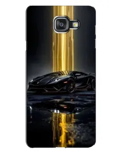 Чехол для Samsung Galaxy A7 2016 (A7100, A710F) с картинкой «Ночной Lamborghini драйв» Чехол для Samsung Galaxy A7 2016 (A7100, A710F) с картинкой «Ночной Lamborghini драйв»