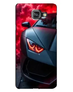 Чехол для Samsung Galaxy A7 2016 (A7100, A710F) с картинкой «Lamborghini красное сияние» Чехол для Samsung Galaxy A7 2016 (A7100, A710F) с картинкой «Lamborghini красное сияние»