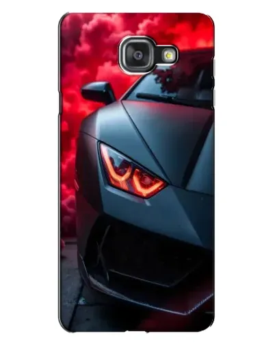 Чехол для Samsung Galaxy A7 2016 (A7100, A710F) с картинкой «Lamborghini красное сияние» Чехол для Samsung Galaxy A7 2016 (A7100, A710F) с картинкой «Lamborghini красное сияние»