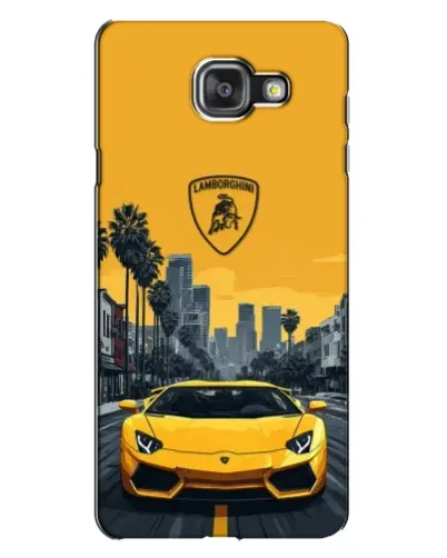Чехол для Samsung Galaxy A7 2016 (A7100, A710F) с картинкой «Желтый Lamborghini город» Чехол для Samsung Galaxy A7 2016 (A7100, A710F) с картинкой «Желтый Lamborghini город»