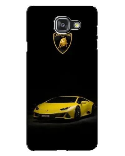 Чехол для Samsung Galaxy A7 2016 (A7100, A710F) с картинкой «Lamborghini желтый акцент» Чехол для Samsung Galaxy A7 2016 (A7100, A710F) с картинкой «Lamborghini желтый акцент»