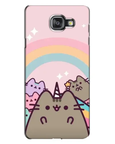 Чехол для Samsung Galaxy A7 2016 (A7100, A710F) с картинкой «Единорог Pusheen»